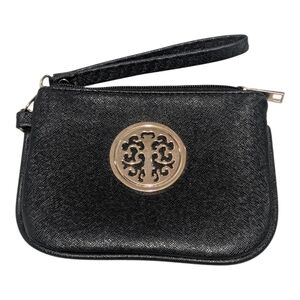 Elegant Black Wristlet Clutch